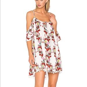 Show me your Mimi off the shoulder floral coverup